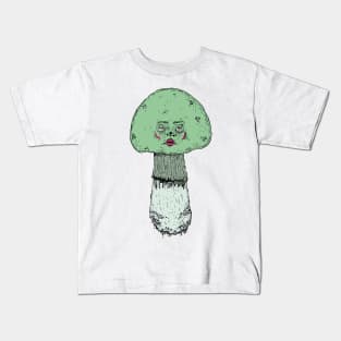 Sad mushroom Kids T-Shirt